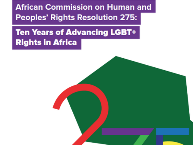 African Commission on Human and Peoples’ Rights Resolution 275: Ten Years of Advancing LGBT+ Rights in Africa (UNDP)