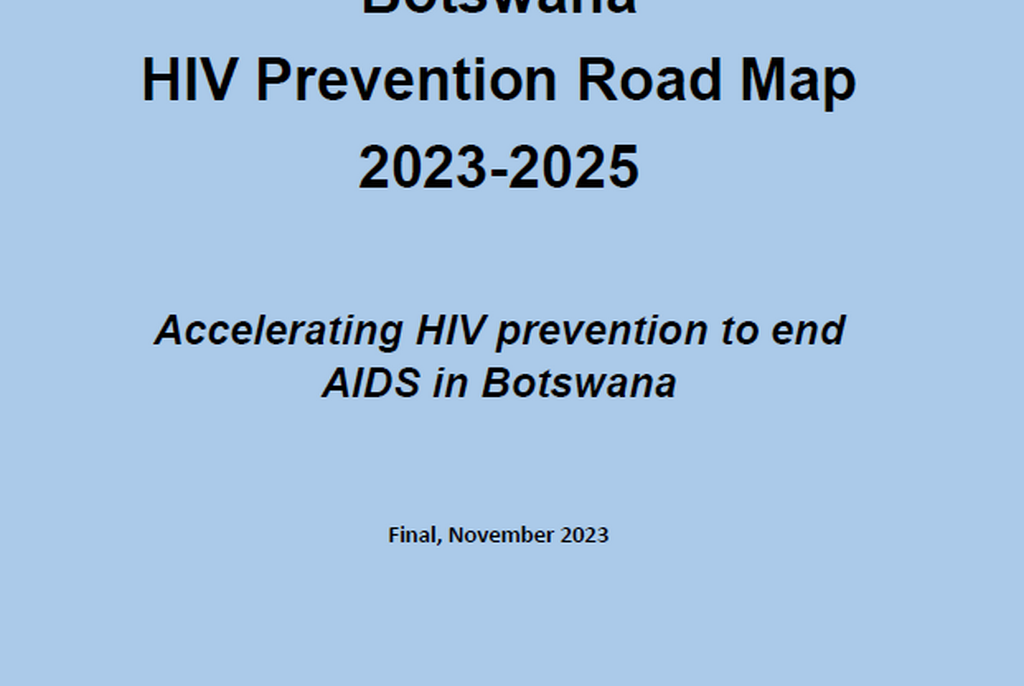 Botswana HIV Prevention Road Map 2023-2025